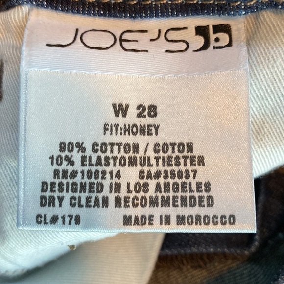 Joe’s Jeans 28 Honey Fit darker blue flare bootcut - Picture 4 of 13